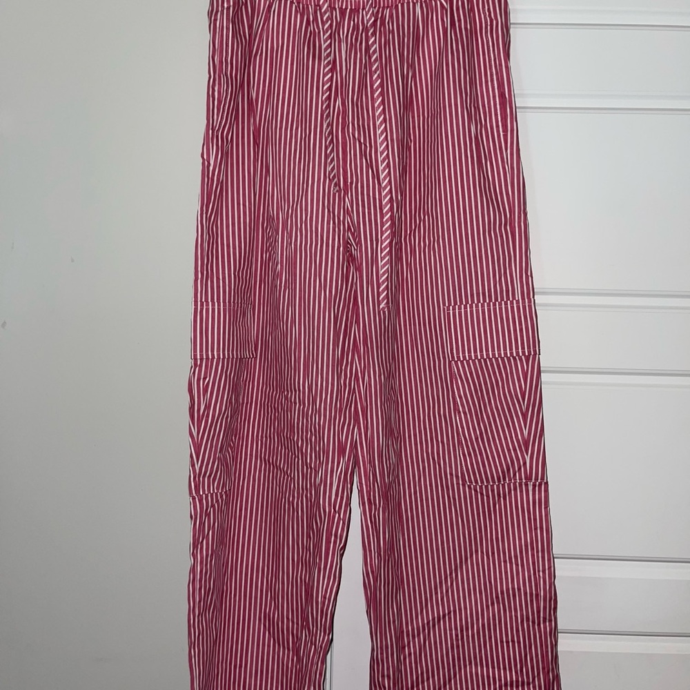 Amazon Red Striped Women's Pants